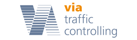 Logo via traffic controlling